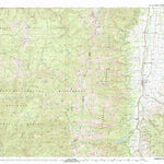 United States Geological Survey Hamilton, MT-ID (1980, 100000-Scale) digital map
