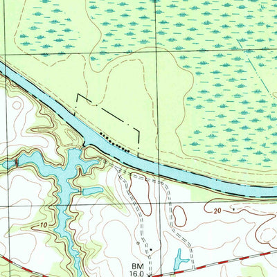 United States Geological Survey Hamilton, NC (2002, 24000-Scale) digital map