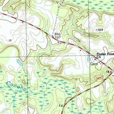 United States Geological Survey Hamilton, NC (2002, 24000-Scale) digital map