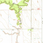 United States Geological Survey Hamilton, ND (1971, 24000-Scale) digital map