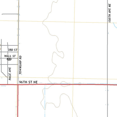 United States Geological Survey Hamilton, ND (2020, 24000-Scale) digital map