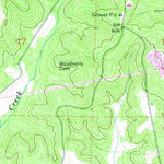 United States Geological Survey Hamilton NE, AL (1967, 24000-Scale) digital map