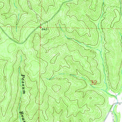 United States Geological Survey Hamilton NE, AL (1967, 24000-Scale) digital map