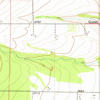 United States Geological Survey Hamilton North, MT (1967, 24000-Scale) digital map