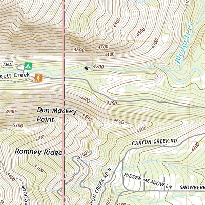 United States Geological Survey Hamilton North, MT (2020, 24000-Scale) digital map