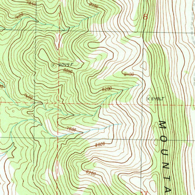 United States Geological Survey Hamilton, NV (1990, 24000-Scale) digital map