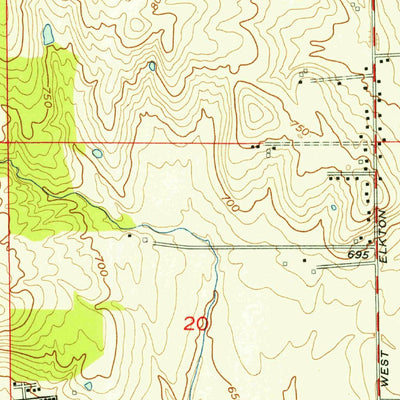United States Geological Survey Hamilton, OH (1955, 24000-Scale) digital map