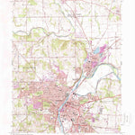 United States Geological Survey Hamilton, OH (1965, 24000-Scale) digital map