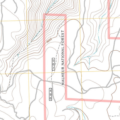 United States Geological Survey Hamilton, OR (2011, 24000-Scale) digital map