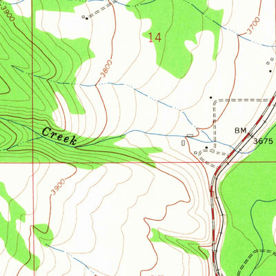 United States Geological Survey Hamilton South, MT (1964, 24000-Scale) digital map