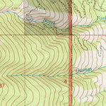 United States Geological Survey Hamilton South, MT (1998, 24000-Scale) digital map