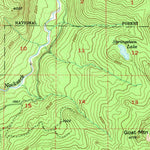 United States Geological Survey Hamilton, WA (1952, 62500-Scale) digital map