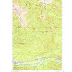United States Geological Survey Hamilton, WA (1973, 62500-Scale) digital map