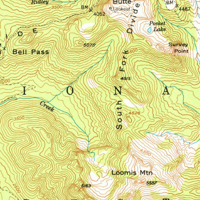 United States Geological Survey Hamilton, WA (1973, 62500-Scale) digital map
