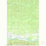 United States Geological Survey Hamilton, WA (1989, 24000-Scale) digital map