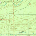United States Geological Survey Hamilton, WA (1989, 24000-Scale) digital map
