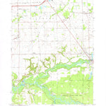 United States Geological Survey Hamilton West, MI (1981, 24000-Scale) digital map