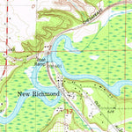 United States Geological Survey Hamilton West, MI (1981, 24000-Scale) digital map