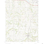 United States Geological Survey Hamilton West, MO (2021, 24000-Scale) digital map