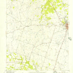 United States Geological Survey Hamilton West, TX (1956, 24000-Scale) digital map
