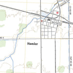 United States Geological Survey Hamler, OH (2023, 24000-Scale) digital map
