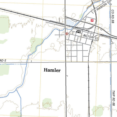 United States Geological Survey Hamler, OH (2023, 24000-Scale) digital map