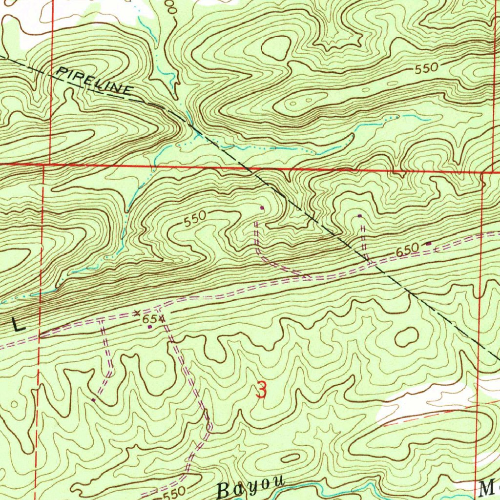 Hamlet, AR (1961, 24000-Scale) Map by United States Geological Survey ...