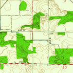 United States Geological Survey Hamlet, IN (1958, 24000-Scale) digital map