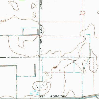 United States Geological Survey Hamlet, IN (1969, 24000-Scale) digital map