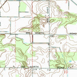 United States Geological Survey Hamlet, IN (1969, 24000-Scale) digital map