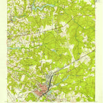 United States Geological Survey Hamlet, NC (1949, 24000-Scale) digital map