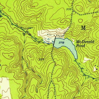 United States Geological Survey Hamlet, NC (1949, 24000-Scale) digital map