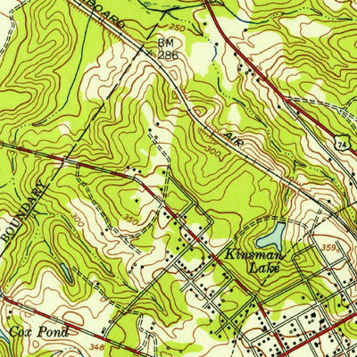 United States Geological Survey Hamlet, NC (1949, 24000-Scale) digital map