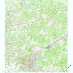 United States Geological Survey Hamlet, NC (1957, 24000-Scale) digital map