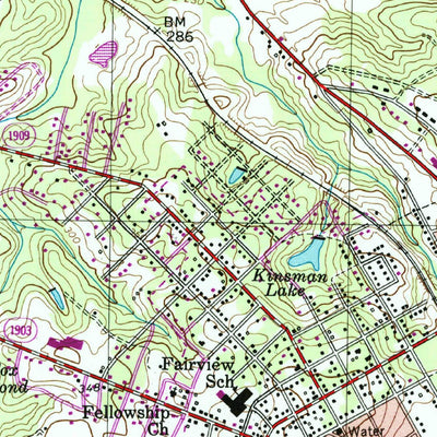United States Geological Survey Hamlet, NC (2002, 24000-Scale) digital map