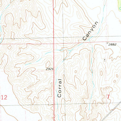 United States Geological Survey Hamlet, NE (1974, 24000-Scale) digital map