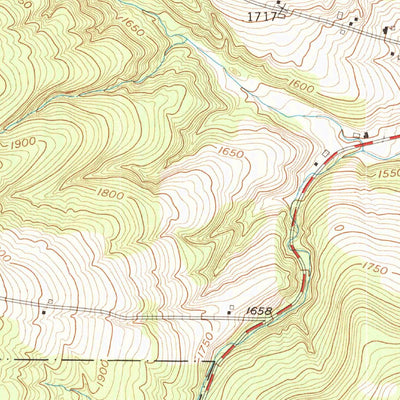 United States Geological Survey Hamlet, NY (1954, 24000-Scale) digital map