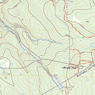 United States Geological Survey Hamlet, NY (2023, 24000-Scale) digital map