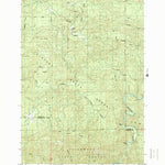 United States Geological Survey Hamlet, OR (1984, 24000-Scale) digital map