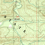 United States Geological Survey Hamlet, OR (1984, 24000-Scale) digital map