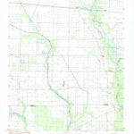 United States Geological Survey Hamlin, AR (1984, 24000-Scale) digital map