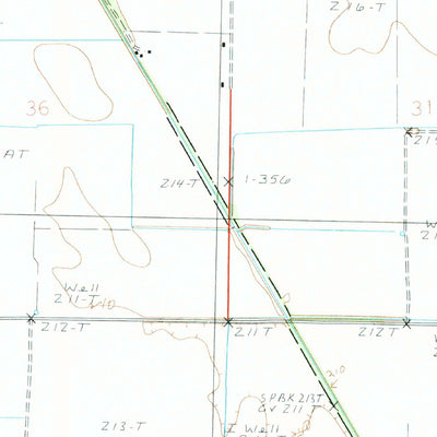 United States Geological Survey Hamlin, AR (1984, 24000-Scale) digital map