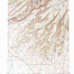 United States Geological Survey Hamlin Canyon, CA (1951, 24000-Scale) digital map