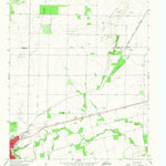 United States Geological Survey Hamlin NE, TX (1965, 24000-Scale) digital map