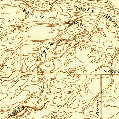 United States Geological Survey Hamlin, NY (1932, 24000-Scale) digital map