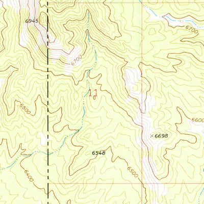 United States Geological Survey Hamlin Well, NV-UT (1972, 24000-Scale) digital map