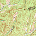 United States Geological Survey Hamlin, WV (1958, 24000-Scale) digital map