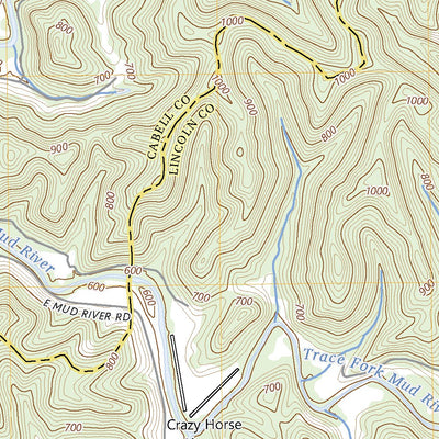 United States Geological Survey Hamlin, WV (2023, 24000-Scale) digital map