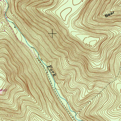 United States Geological Survey Hammersley Fork, PA (1946, 24000-Scale) digital map