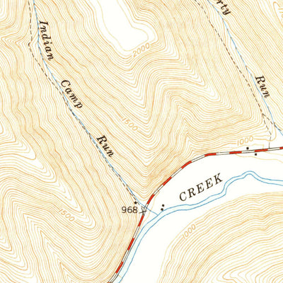 United States Geological Survey Hammersley Fork, PA (1948, 24000-Scale) digital map